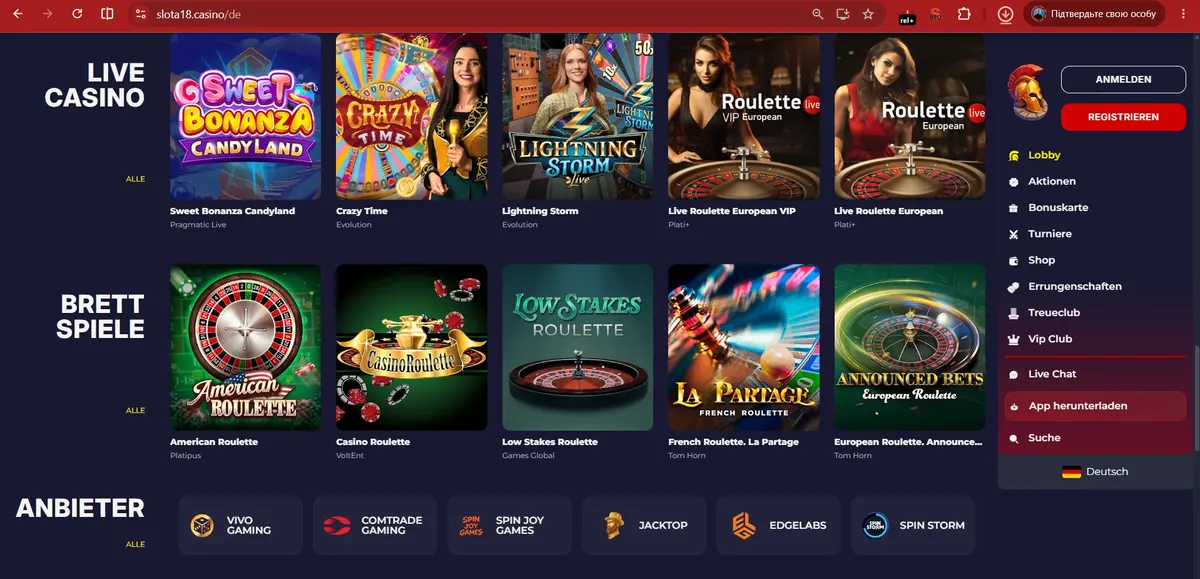 Slota Casino App Mobile Guide Slota Casino App Ansicht auf Smartphone für Österreich